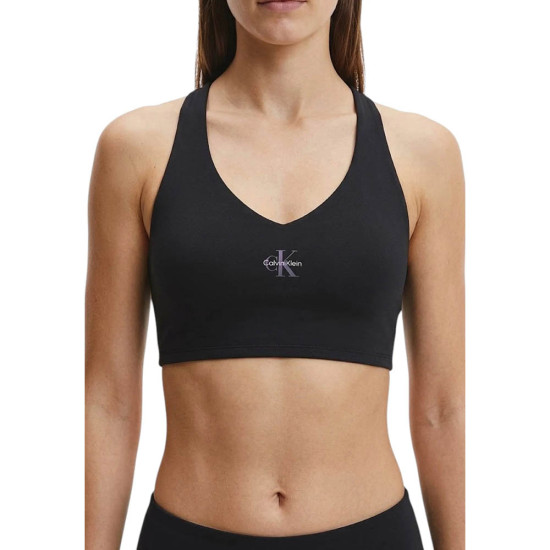 Calvin Klein Γυναικείο μπουστάκι Graphic Soft Sport Longline Bra